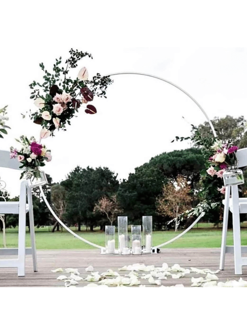 White Circle Arch