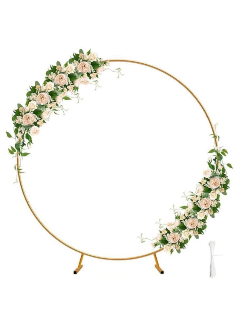 Gold Circle Arch