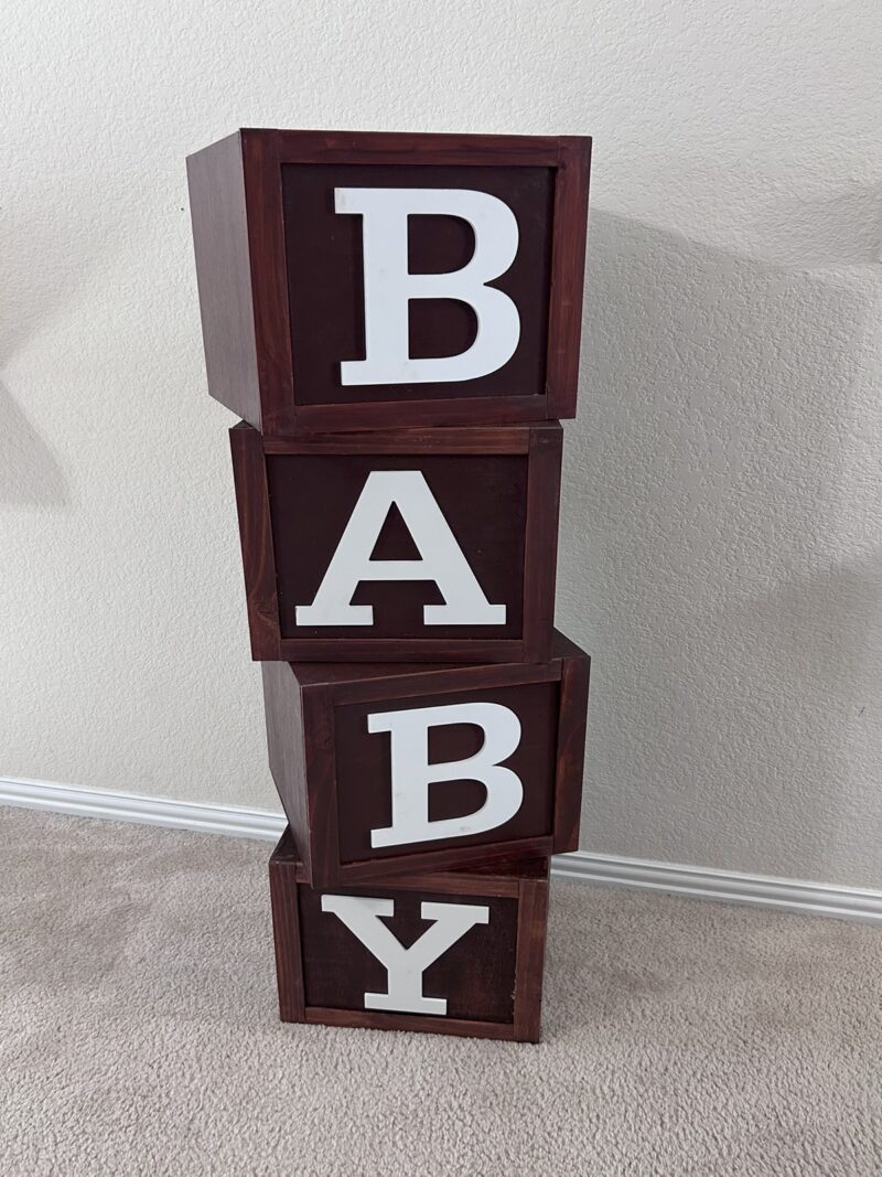 Baby Blocks (Wood)