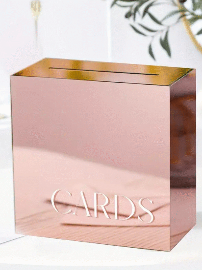 Rose Gold Acrylic