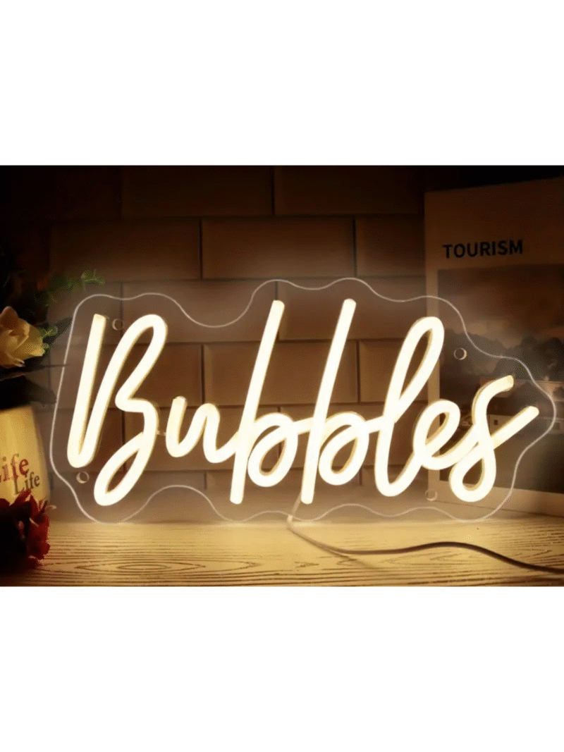 LED Neon Bubbles Sign