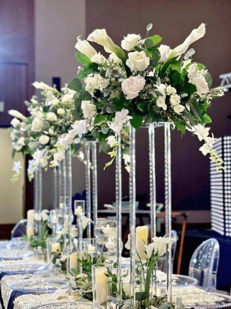 Clear Acrylic Towers